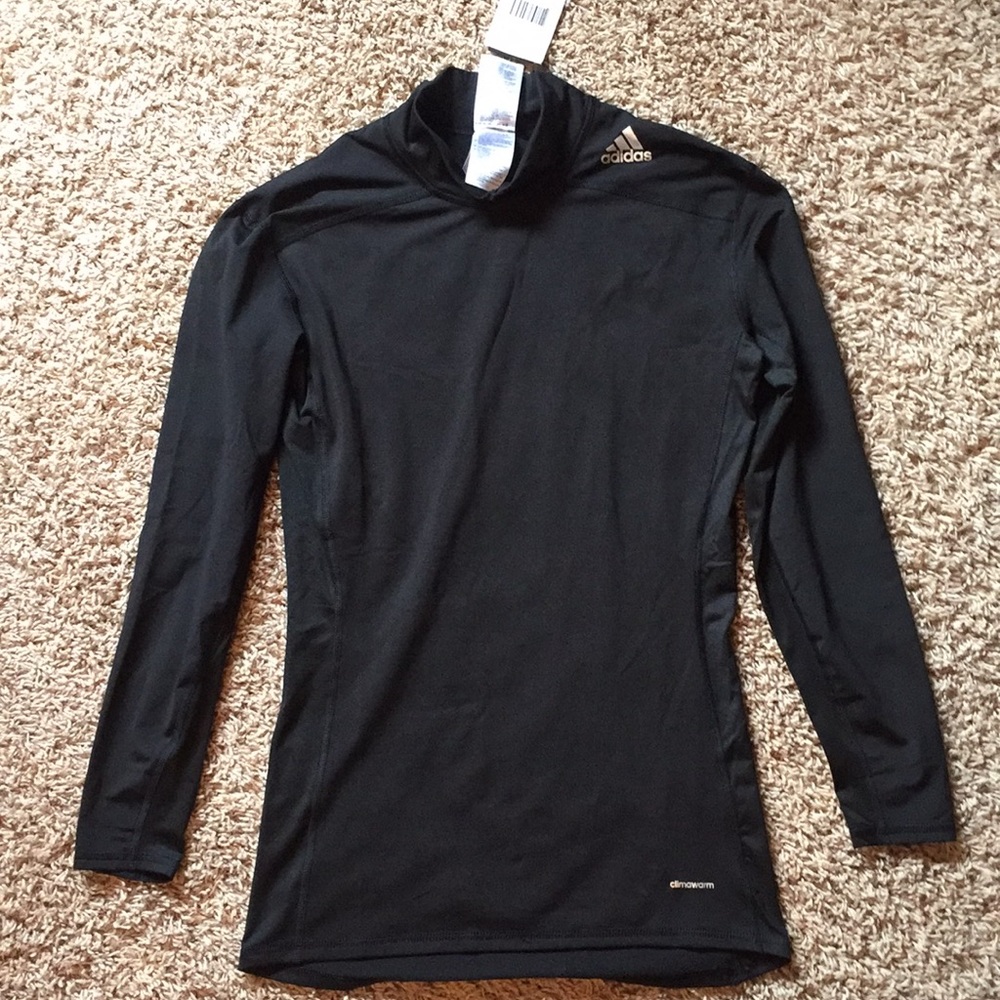Men’s black Adidas compression top